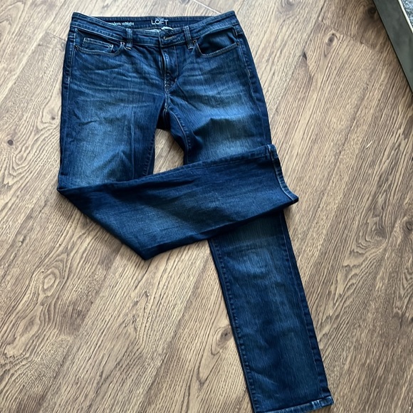 Ann Taylor THE LOFT modern straight jeans - Picture 4 of 4